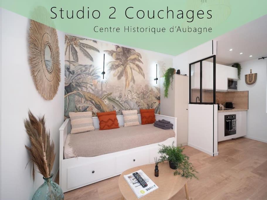 Le Gachiou - Studio 2 Couchages - Centre Historique オーバーニュ エクステリア 写真